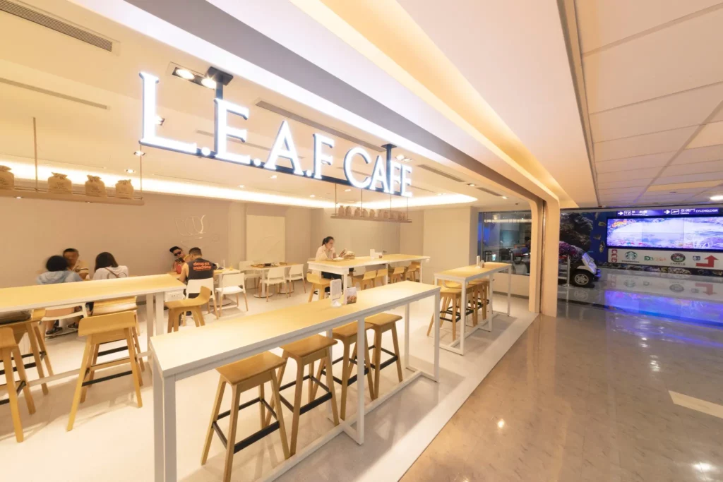 桃園機場T1 L.E.A.F CAFÉ
